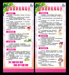 妇保健康知识展架