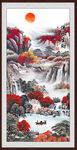 玄关山水画