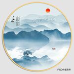 意境山水画