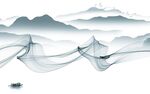 现代 简约风景山水 TIF分层