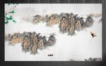 山水壁画