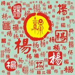 百家姓杨