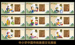 传统文化展板