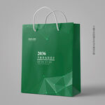 绿色手提袋 企业手提袋