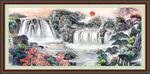 山水画 
