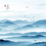 水墨山水