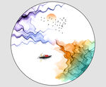 新中式山水画