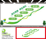 学校楼道文化墙
