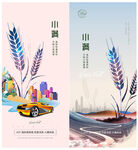 小满节气系列海报