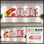 党员活动室背景墙