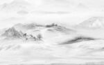 最新山水现代新画 文件分层画