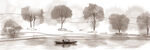 山水画 晶瓷画 新中式