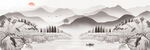 山水画 晶瓷画 新中式