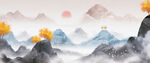 山水画 晶瓷画 新中式