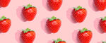 草莓拼贴背景