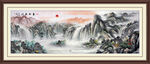 国画山水 