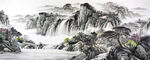 山水画国画山水画