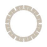 传统文化矢量线描图案