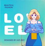时尚女孩插画