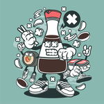 新潮创意卡通 