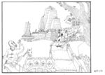 白酒 连环画 手绘 线描 手工