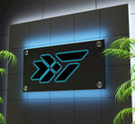 现代科技商务LOGO 