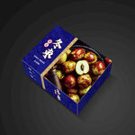 冬枣包装平面展开图