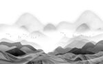 最新 简约山水 TIF文件分层