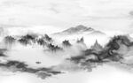 爆款灰色山水 TIF文件分层