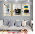 转运石麋鹿装饰画