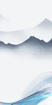 高清 玄关意境山水 文件分层 