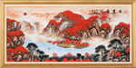 鸿运当头国画