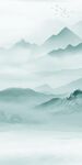 蓝色新山水风景 TIF分层图