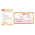 消防责任牌 包保岗 责任岗