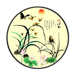 圆形装饰画