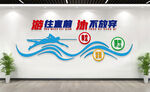 游泳馆文化墙