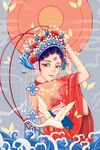 国潮海报 京剧海报 戏剧