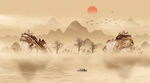 新中式山水画