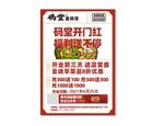 盖码饭开业传单