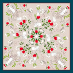 大牌   数码印花   方巾 