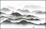 意境山水画