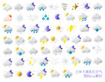 卡通天气图标