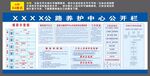养护中心公开栏