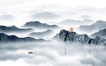 意境山水画