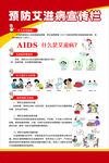 预防艾滋病宣传栏
