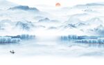 高清 简约画新山水 TIF分层