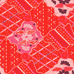 粉红乱花