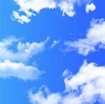 蓝天白云
