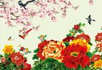 中式背景墙