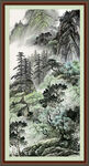 装饰山水画